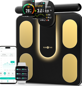 RunStar 8E SmartScan Pro Body Fat Scale