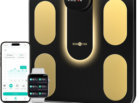 RunStar 8E SmartScan Pro Body Fat Scale
