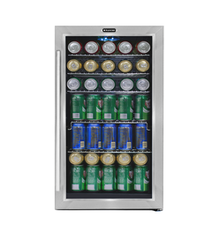 Whynter BR‑130SB 127‑Can Stainless Beverage Fridge