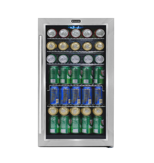 Whynter BR‑130SB 127‑Can Stainless Beverage Fridge