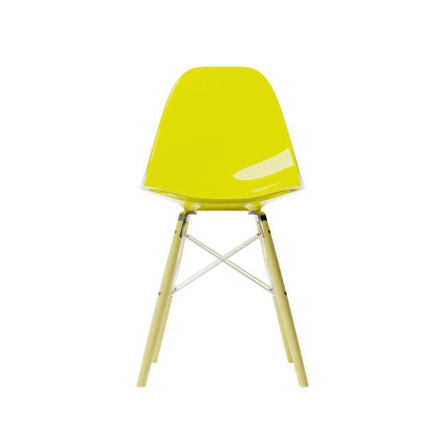 Clear Yellow MicroShell Chair™-gallery-47786856186142