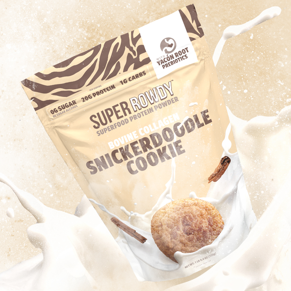 Rowdy Launches it's First Prebiotic + Collagen Protein Powder