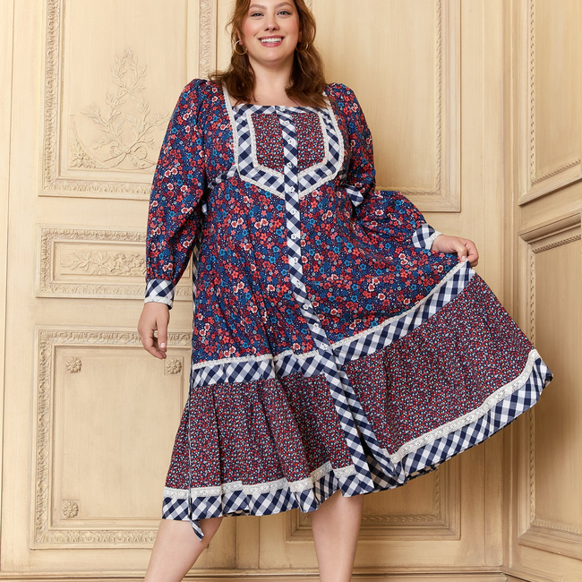 GUNNE SAX for ModCloth Veronica Midi Dress-gallery-39186163040427
