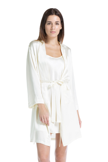 Women's 100% Pure Mulberry Silk Robe