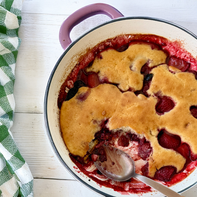 Chef Joe Sasto's Exclusive Enameled Cast Iron Round Braiser | 3.6QT/3.4L-gallery-54347960320372