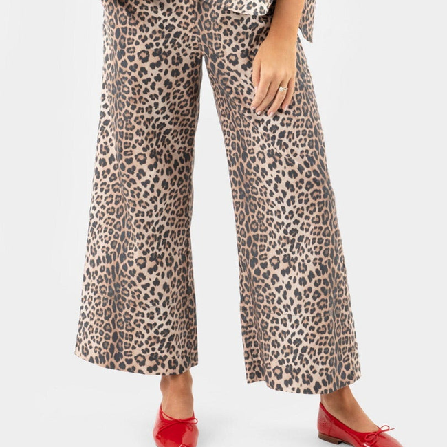 Peacemaker Pant Set - Khaki Leopard-gallery-50811002781984