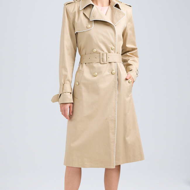 Vanna Pearl Trench Coat-gallery-43045225627898