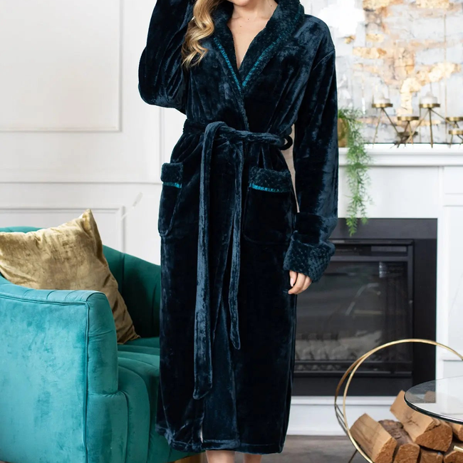 Women's Ultra Soft Plush Bathrobe-gallery-39237903778042