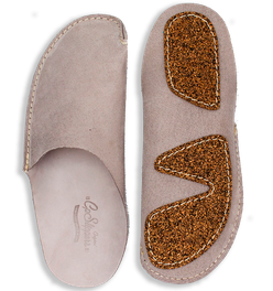 Gray CP Slippers Luxe
