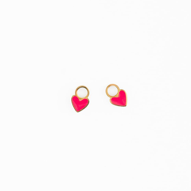 Enamel Heart Charm-gallery-36385362509998
