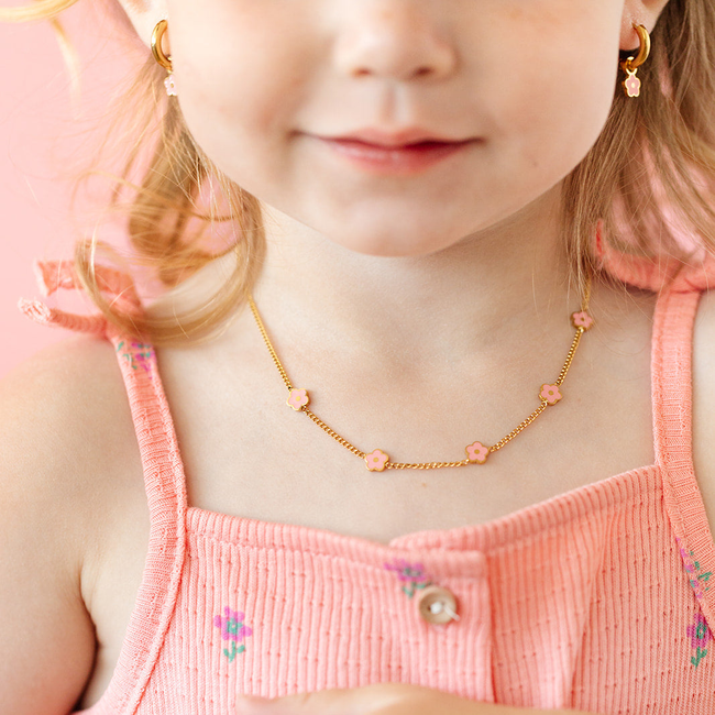 Petite Flower Necklace-gallery-36452404560046