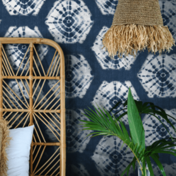 Peel and Stick Wallpaper - Shibori / Indigo-gallery-30072716460145