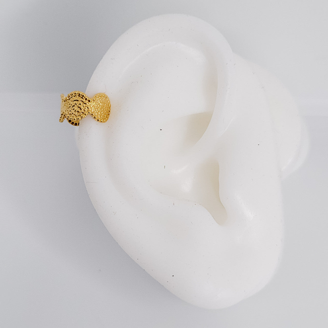 Vintage Textured Ear Cuff-gallery-42474230513914