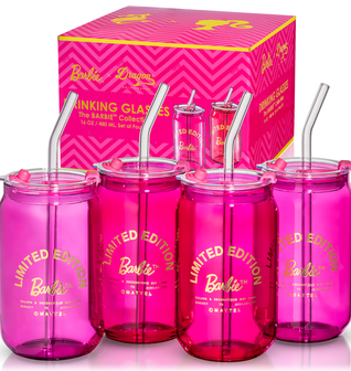 BARBIE™ X DRAGON GLASSWARE® DRINKING GLASSES