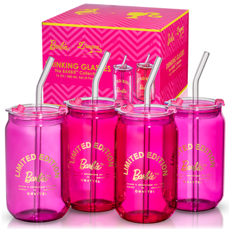 BARBIE™ X DRAGON GLASSWARE® DRINKING GLASSES