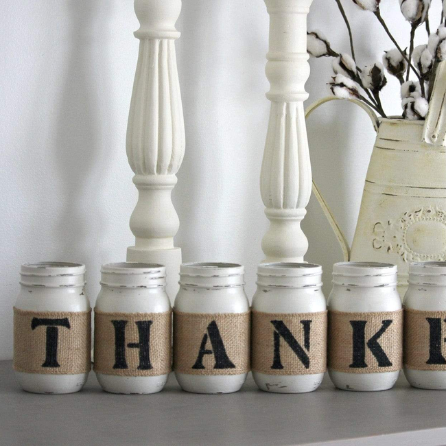 THANKFUL Rustic Home Decor - Two Sided-gallery-2340659494947