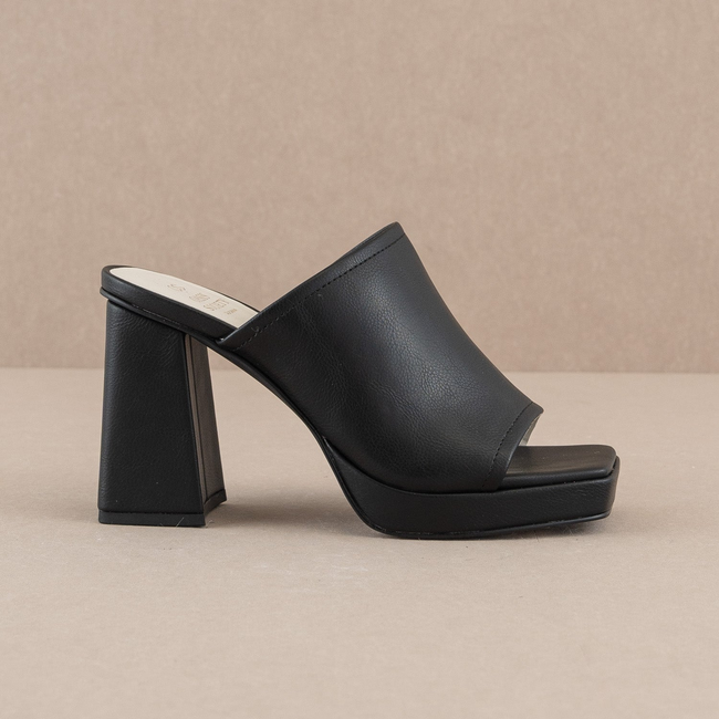 The Vivienne Black | Slip On Platform heel-gallery-37179821129905