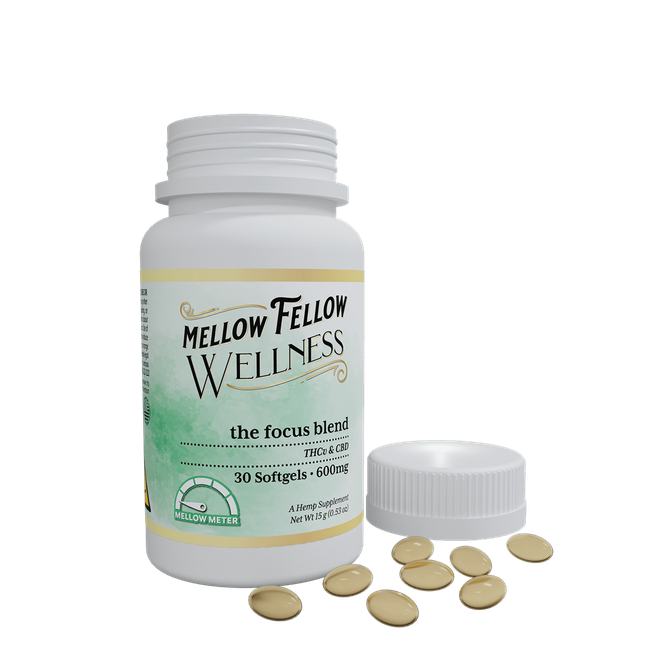 The Focus Blend Softgels - 600mg-gallery-37012892713166