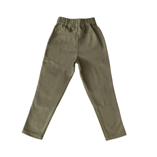 Ash Pants - Olive-gallery-47000661262635