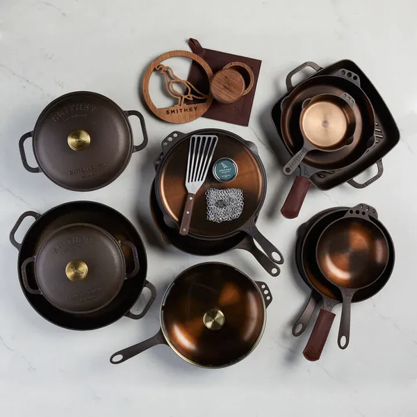 Smithey Cast Iron & Carbon Steel Cookware Offers Timeless, PFAS-Free Alternative to Conventional Non-Stick