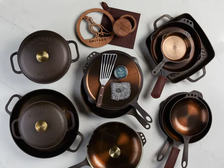 Smithey Cast Iron & Carbon Steel Cookware Offers Timeless, PFAS-Free Alternative to Conventional Non-Stick