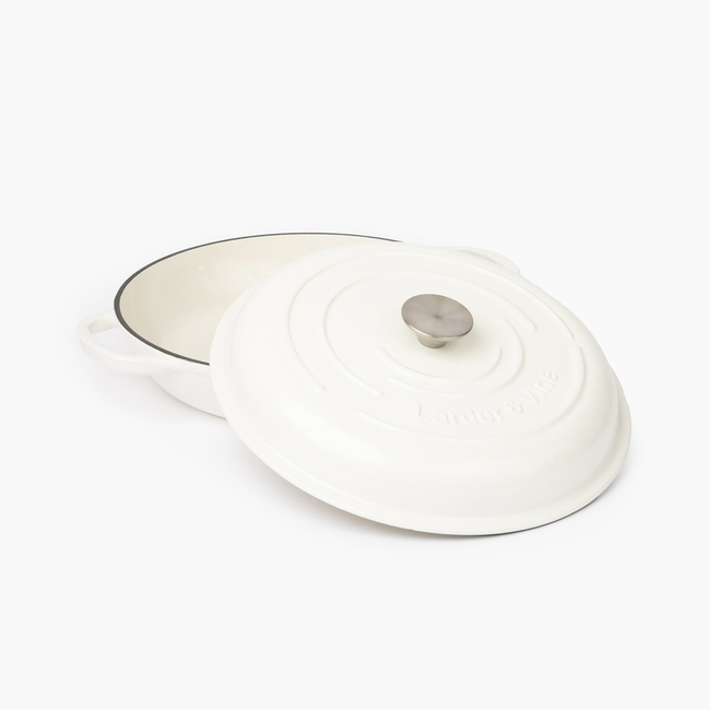 Enameled Cast Iron Round Braiser | 3.6QT/3.4L-gallery-53351575159156