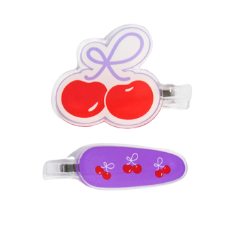 Rei Cosmetics: Cherry Hair Clips (1 pair)