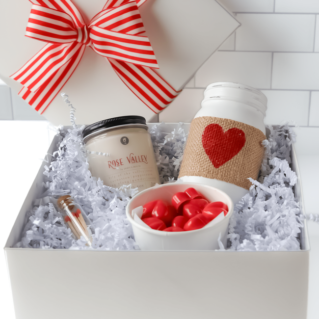 Romantic Rose Valley Candle and Wax Melts Set-gallery-30903440867398