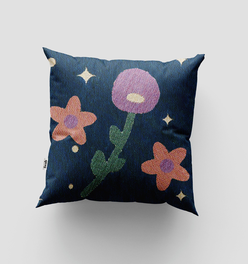 Romance is Dead - Flower Pillow