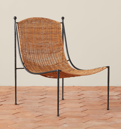 Lacoste Indoor/Outdoor Wicker Lounge Chair