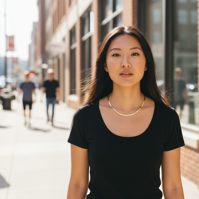 Golden Nectar Signature Refined Necklace-gallery-45777006002432