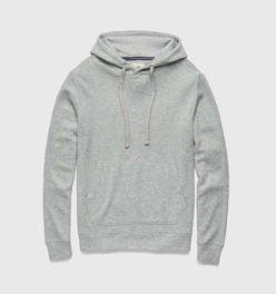 Justin Cashmist Fleece Hoodie - Heather Grey