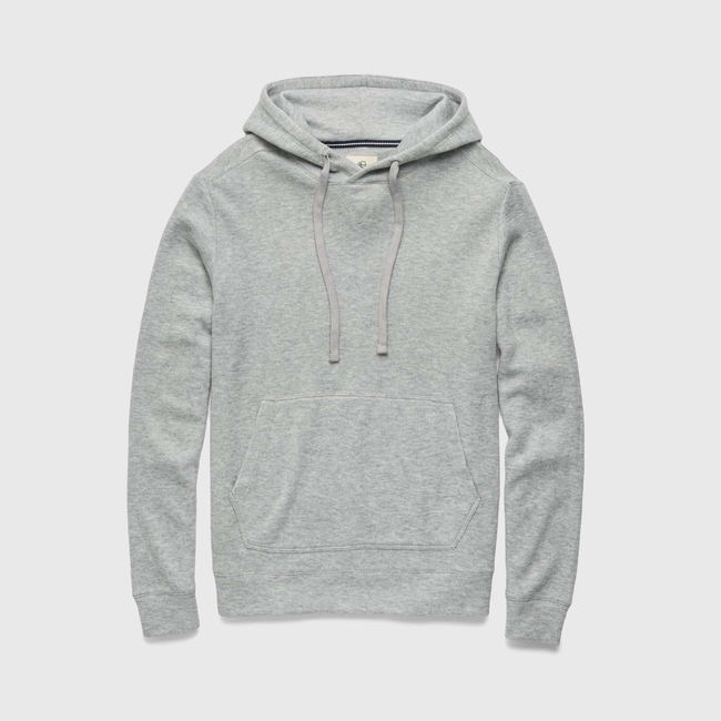 Justin Cashmist Fleece Hoodie - Heather Grey-gallery-44025290555650