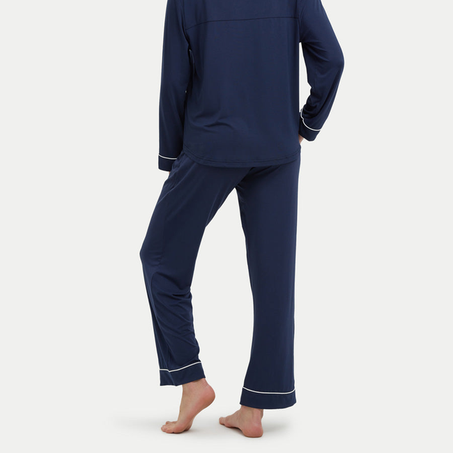 Long Sleeve Bamboo Pajama Set-gallery-41445327536368