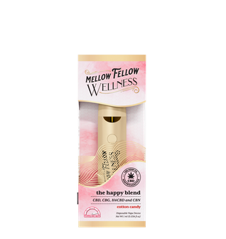 The Happy Blend - 1ml CBD Disposable Vape (Cotton Candy)