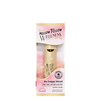 The Happy Blend - 1ml CBD Disposable Vape (Cotton Candy)