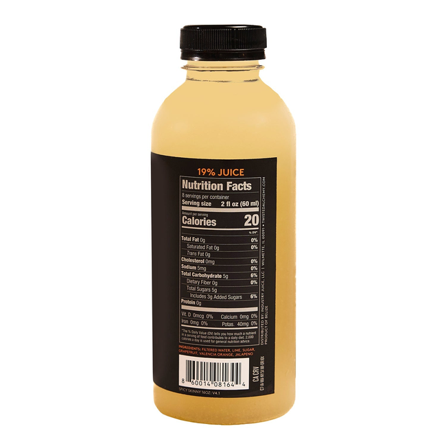 16oz SPICY SKINNY MARGARITA MIXER COLD PRESSED-gallery-62842047857007