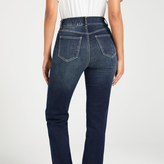 Signature Mid-Rise Denim | Straight (Roma Wash)-gallery-42418656084220