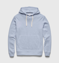 Justin Cashmist Fleece Hoodie - Light Blue Heather