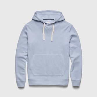 Justin Cashmist Fleece Hoodie - Light Blue Heather
