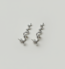Love Earings - Sterling Silver
