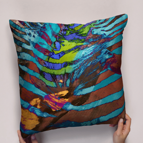 African Paint | Luxe Velvet Pillow-gallery-30072973820017