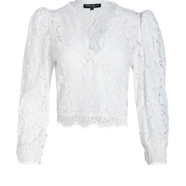 Kairi Lace Wrap Blouse-gallery-43031864082682