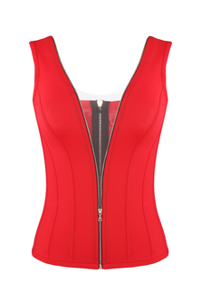 Corset with deep zipper cut - FROLOV