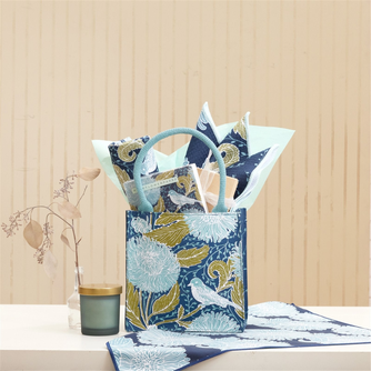 Chrysanthemum Bird Reusable Itsy Bitsy Gift Bag