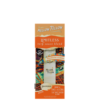 Limitless Blend - Terp Sauce 1ml Disposable Spinner Vape - Mandarin Cookies (Sativa)