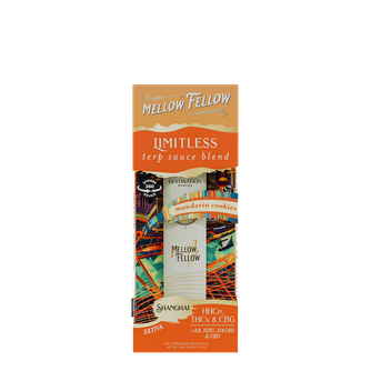Limitless Blend - Terp Sauce 1ml Disposable Spinner Vape - Mandarin Cookies (Sativa)