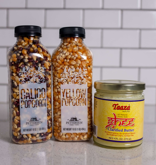 Just the Essentials Popcorn & Popping Ghee Bundle