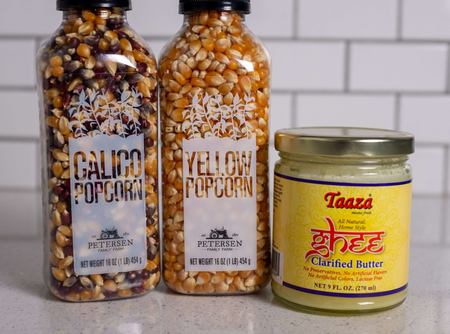 Just the Essentials Popcorn & Popping Ghee Bundle