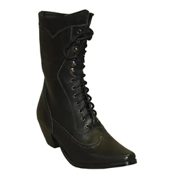 Abilene Lace Up - Womens Leather Cowgirl Boot